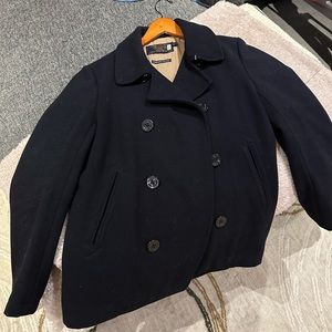 Jcrew Navy Peacoat